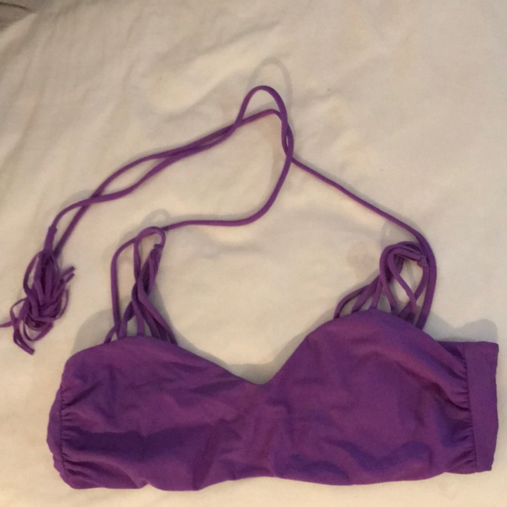 Acacia Krobokan Bikini Top in shaved ice- XL